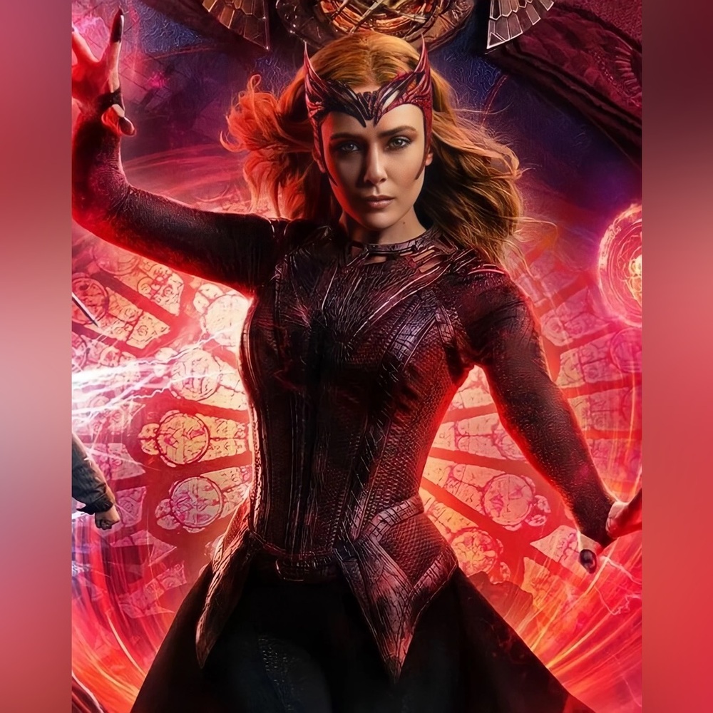 The Scarlet Witch Cosplay size xs with crown Wanda Maximoff Marvel